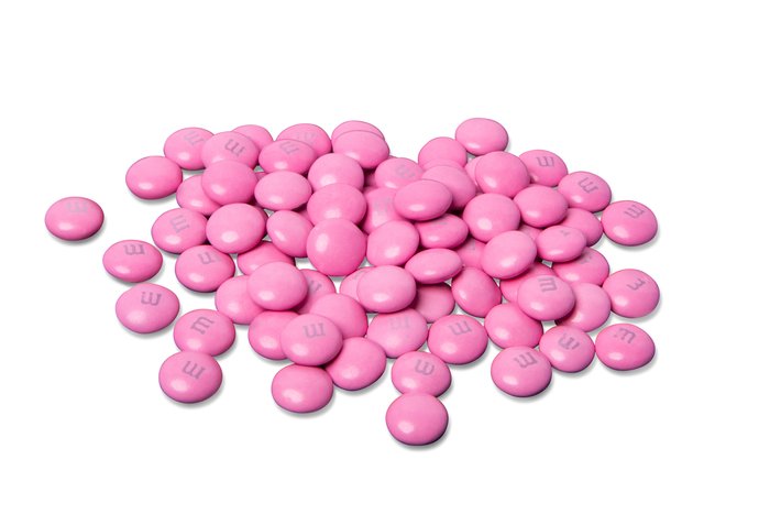 Hot Pink M&M's