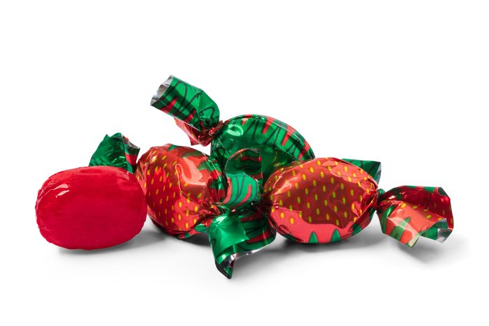 Strawberry Hard Candy - Chocolates & Sweets 