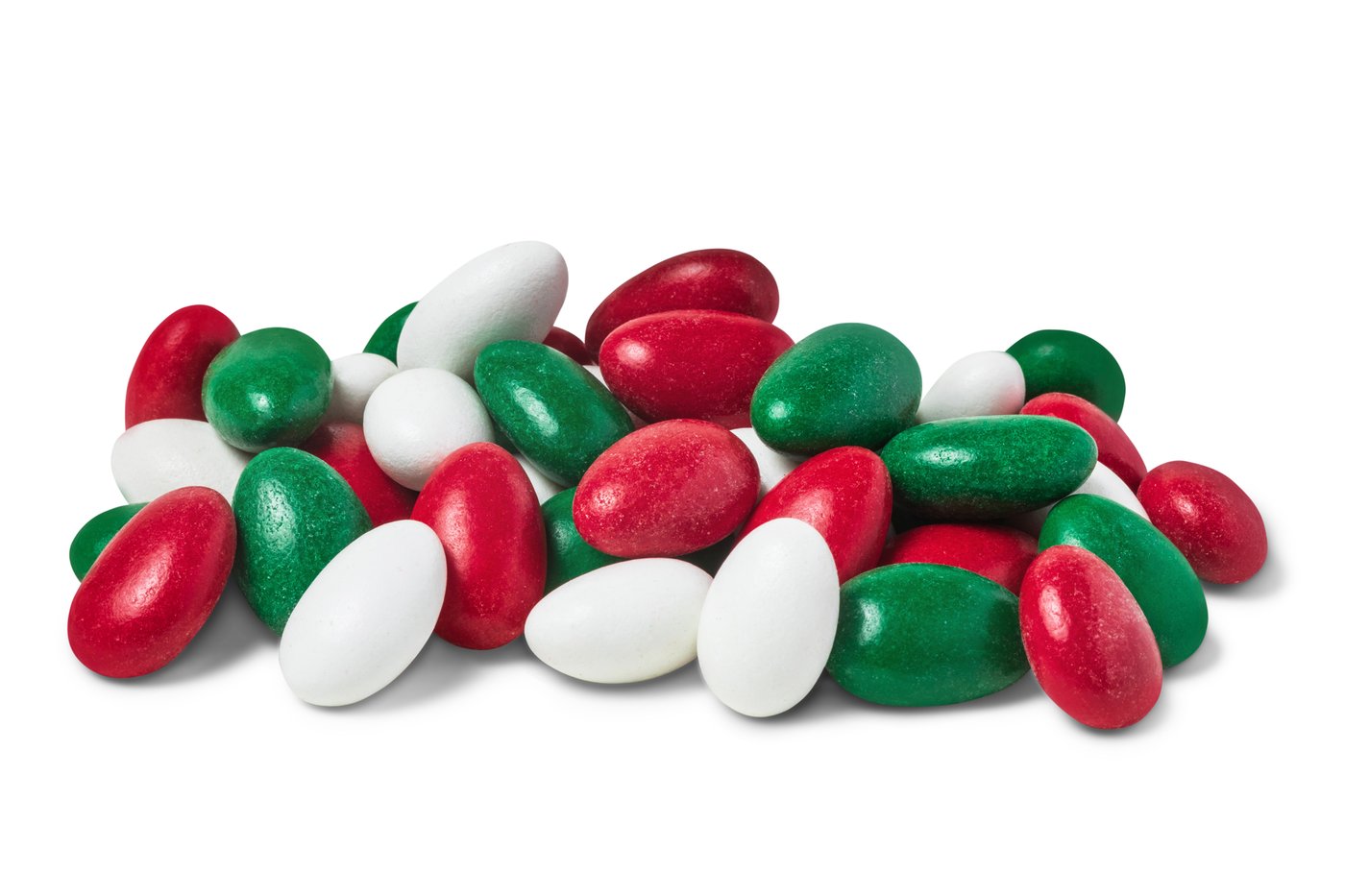 Christmas Milk Chocolate Lentils, Festive Red and Green Bite Size Candies,  Holiday Baking Supplies, 10 Ounces (Pack of 2)