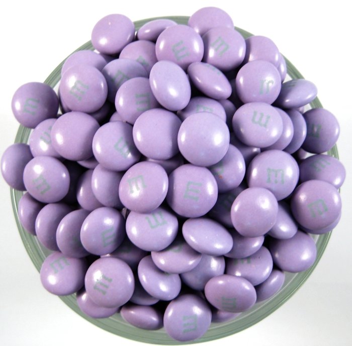 Light Purple M&Ms Milk Chocolate Candies