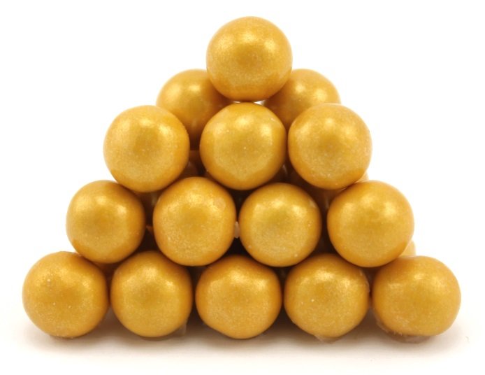 Gold Pearl Sixlets photo 1
