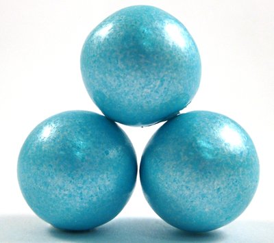 Light Blue Shimmer Gum Balls