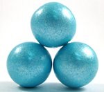 Image 1 - Light Blue Shimmer Gum Balls photo