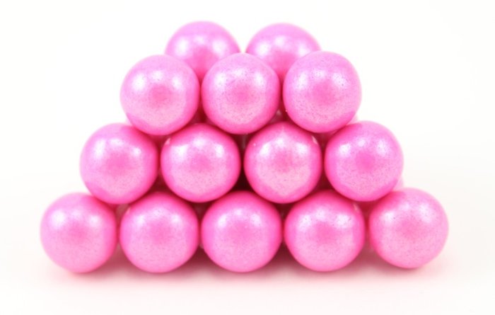 Shimmer Pink Sixlets photo 1