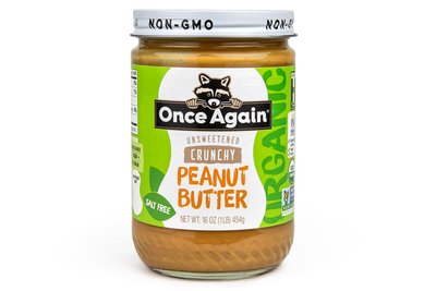 Organic Peanut Butter (Crunchy, Unsalted)