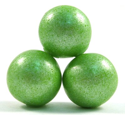 Light Green Shimmer Gum Balls