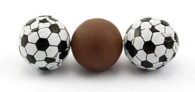 Chocolate Foil Soccer Balls