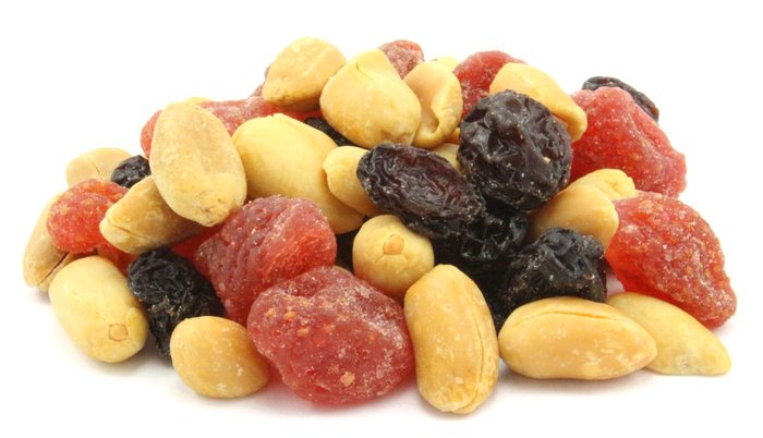 Peanut Butter and Jelly Trail Mix