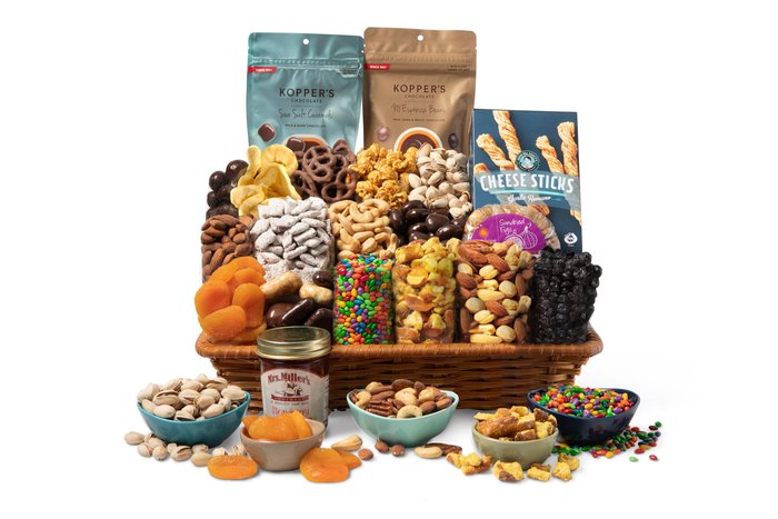 PALEO Diet Snacks Gift Basket: Mix of Whole Foods Protein