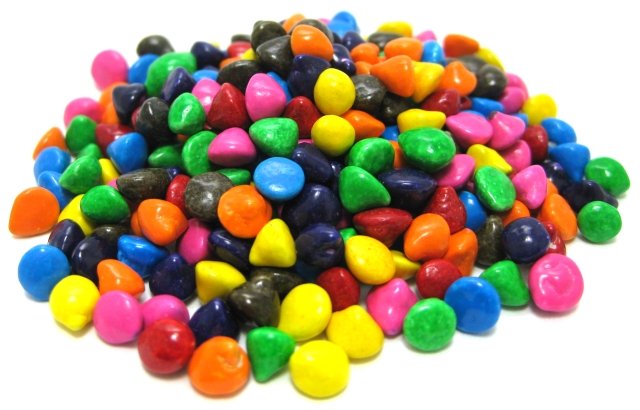 Rainbow Candy-Coated Chocolate Chips image zoom