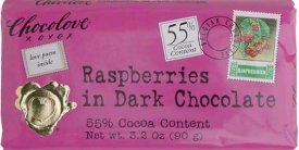 Chocolove Dark Chocolate with Raspberries Bar