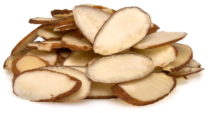 Organic Natural Sliced Almonds.