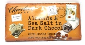 Chocolove Dark Chocolate Bar with Sea Salt and Almonds photo 1