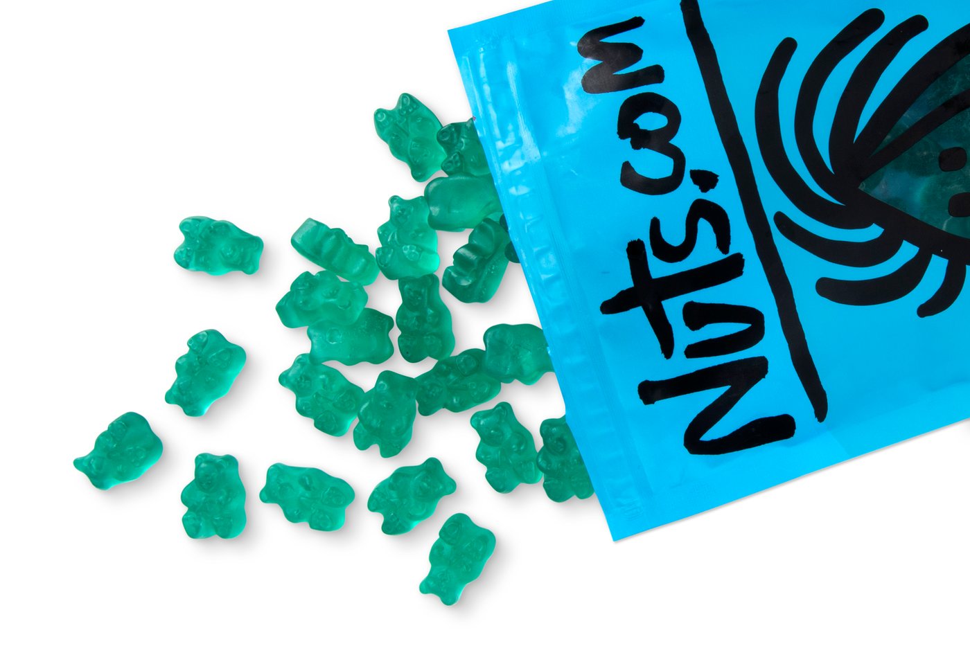 Light Blue Watermelon Gummi Bears