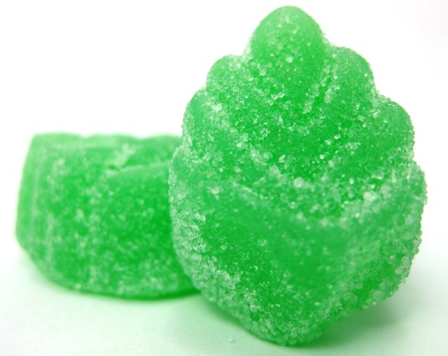 Spearmint Leaves - Jelly Candy - Chocolates & Sweets - Nuts.com