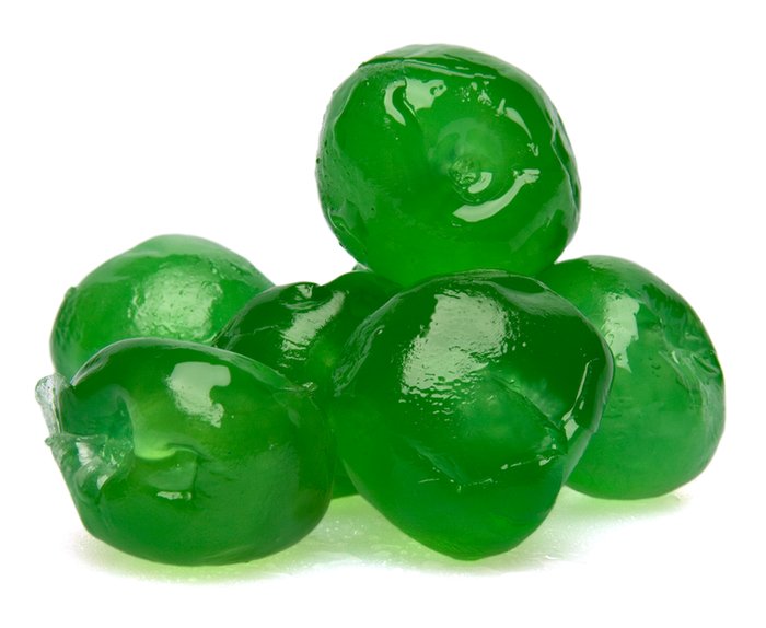 Glazed Green Cherries photo