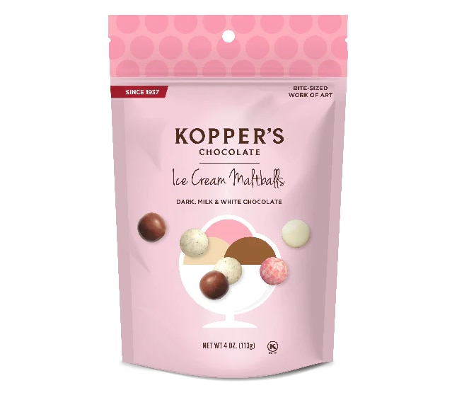 Koppers Ice Cream Malted Milk Balls Pouch photo