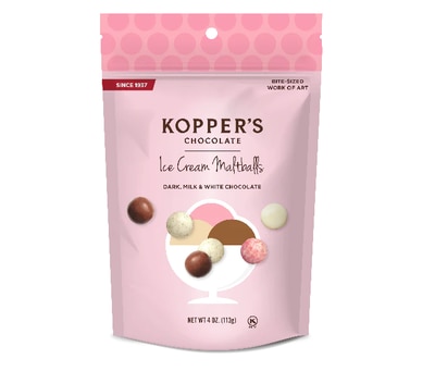 Koppers Ice Cream Malted Milk Balls Pouch