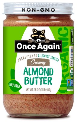 Organic Almond Butter (Lightly Toasted, Smooth)