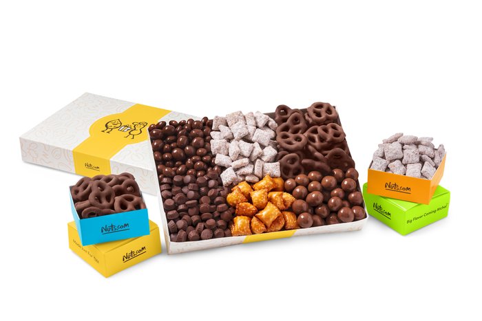 4pc Chocolate-Covered Nuts Gift Box - Dominique Ansel New York