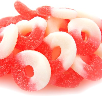 Gummy Watermelon Rings