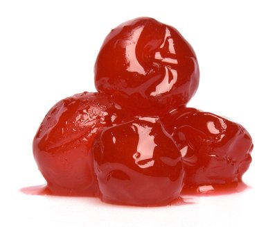 Glazed Red Cherries