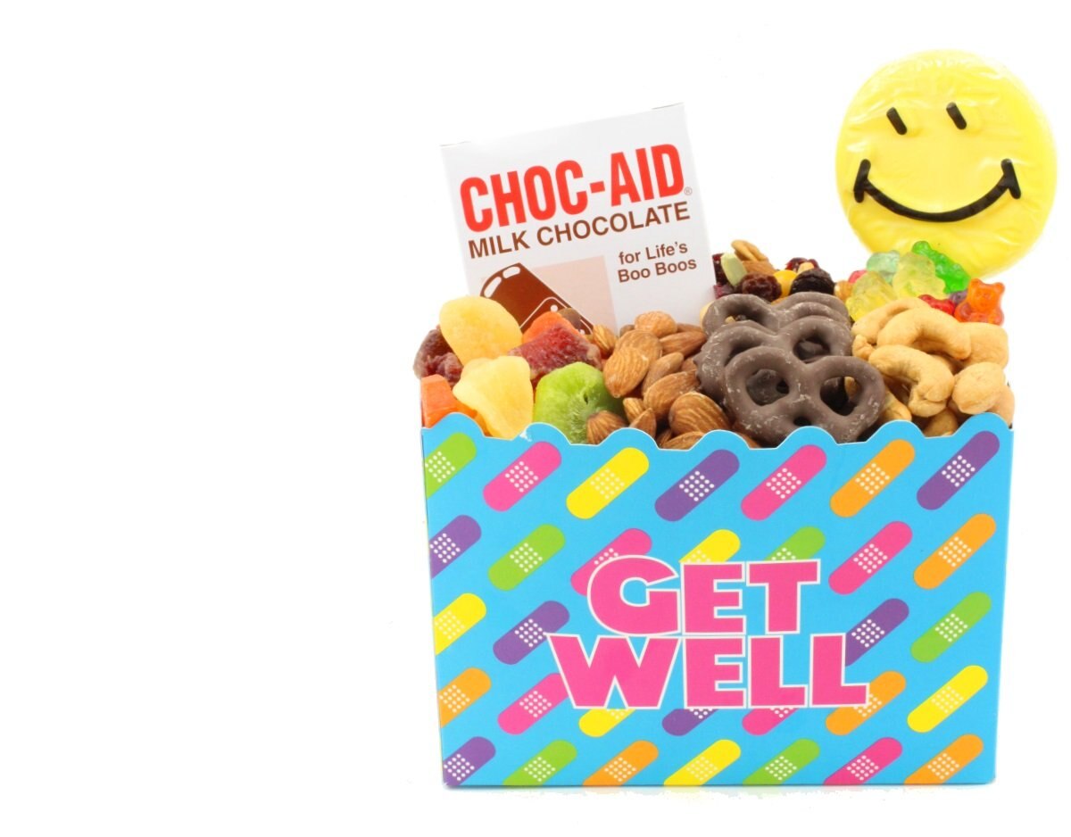 Get Well Soon Basket — Gift Baskets —