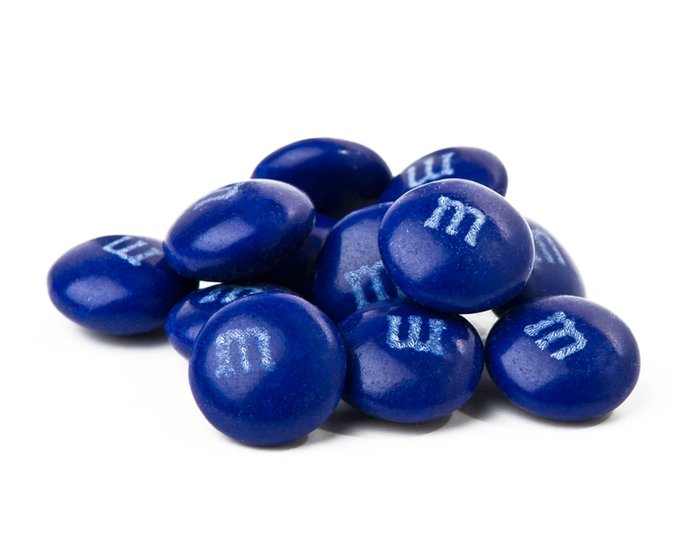 Royal Blue M&M's Chocolate Candy