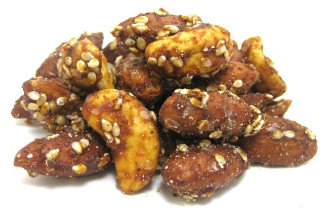 Sesame Teriyaki Almonds & Cashews photo