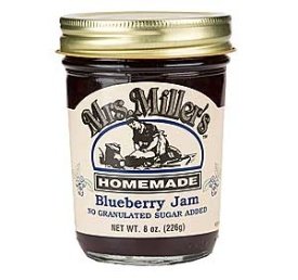 Blueberry Jam (No Sugar Added)