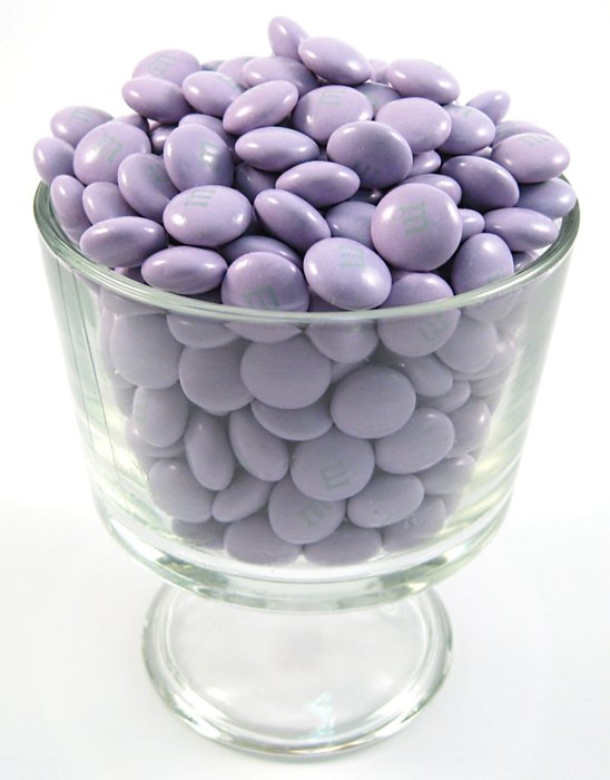 1,000 Pcs Lavender Purple M&M's Candy Milk Chocolate (2lb, Approx. 1,000  Pcs)