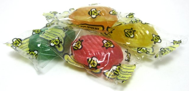 Assorted Honey-Filled Candies - Wrapped Hard Candy - Nuts.com