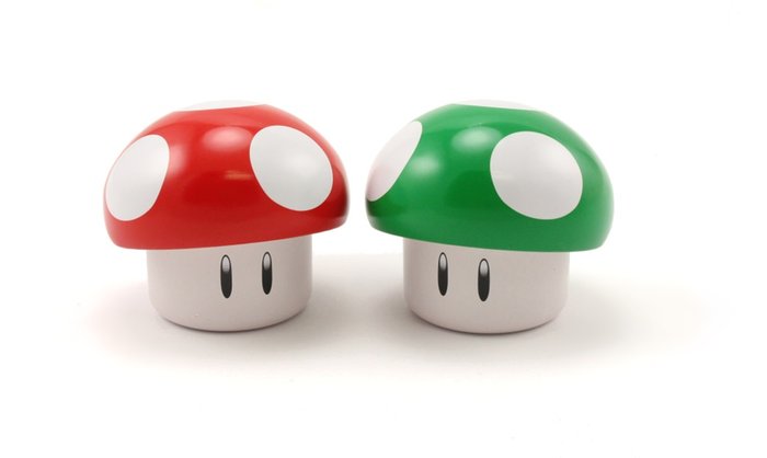 All Mario Mushrooms