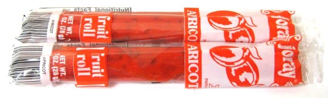 Apricot Fruit Leather Rolls image normal