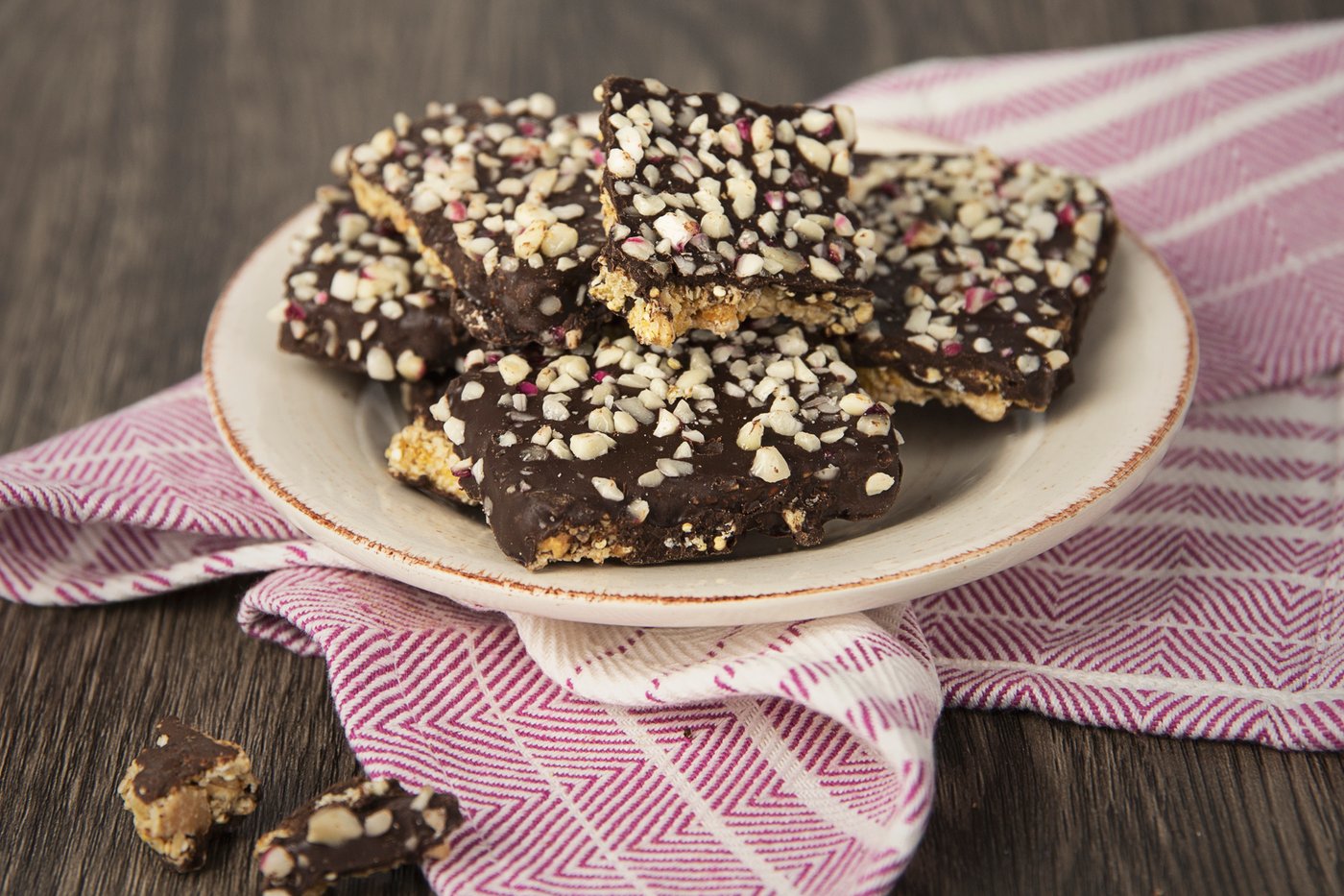 Organic Peppermint Granola Bark photo