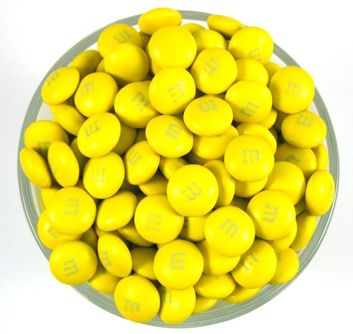 Yellow M&M'S Bulk Candy