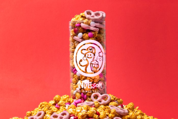 Valentine's Popcorn Pretzel Gift Mix photo