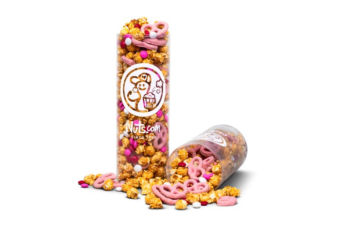 Valentine's Popcorn Pretzel Gift Mix photo