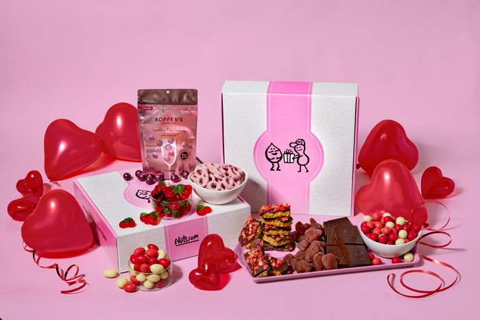 Strawberry Chocolate Valentine's Gift Box photo