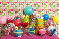 Birthday Candy Buffet